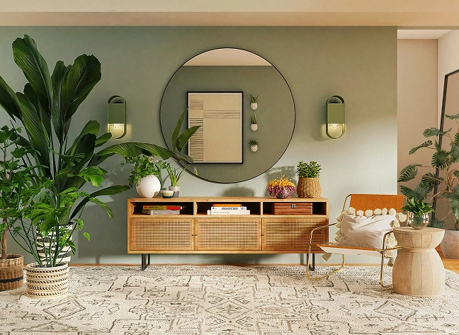 Minimal Guests House interior design project